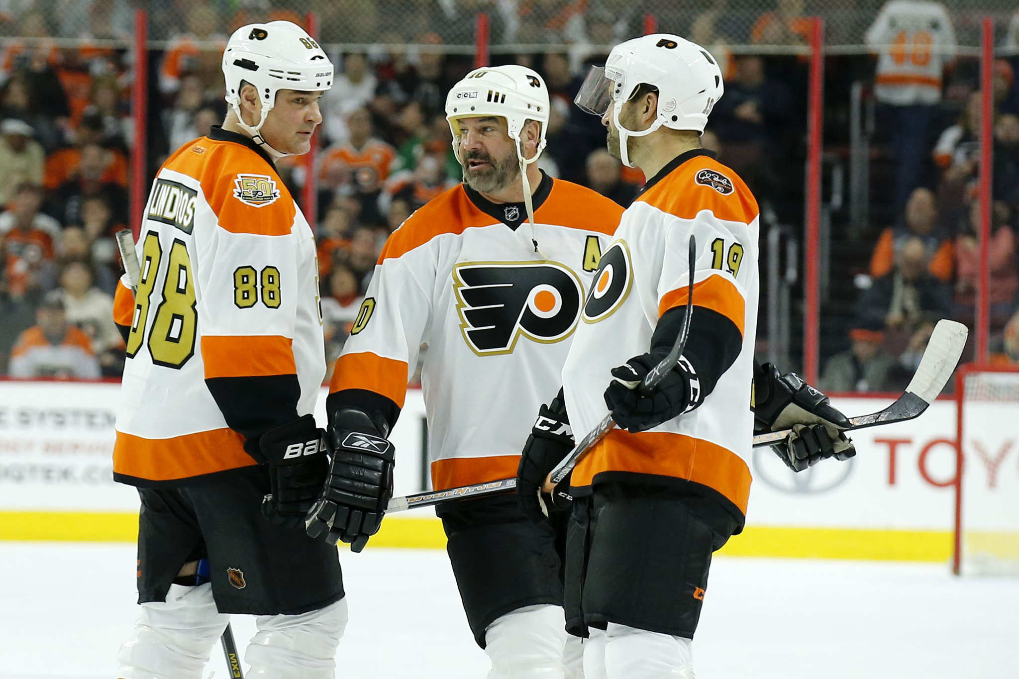 Flyers alumni games don't get old for Joe Watson: 'I love to play