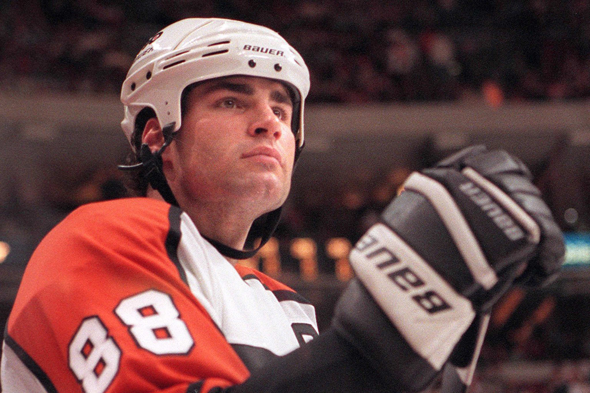 When Eric Lindros welcomed Peter Forsberg to the NHL in the most