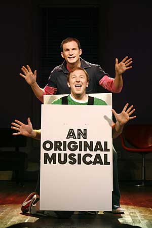 Jeff Bowen and Hunter Bell in {title of show}.