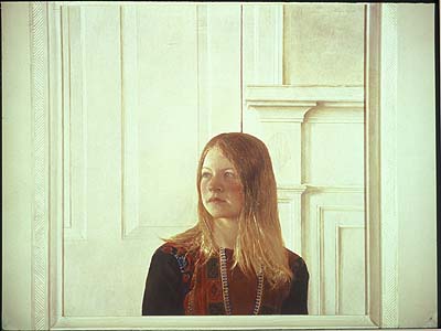 Andrew Wyeth (Born 1917), Siri (1970), tempera on panel, Collection of the Brandywine Art River Museum. Photograph courtesy of the Brandywine River Museum. 