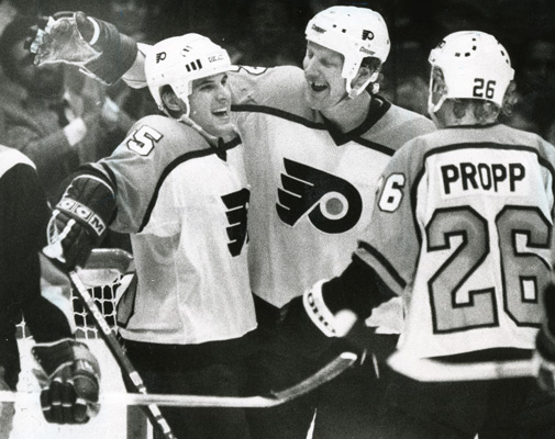 Philadelphia Flyers - In 1994 Mikael Renberg broke Dave Poulin's