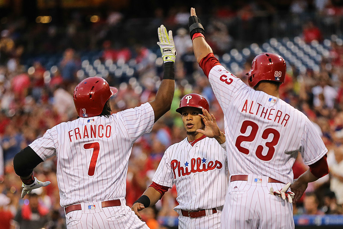 Phillies fight past Giants with three homers - Philly