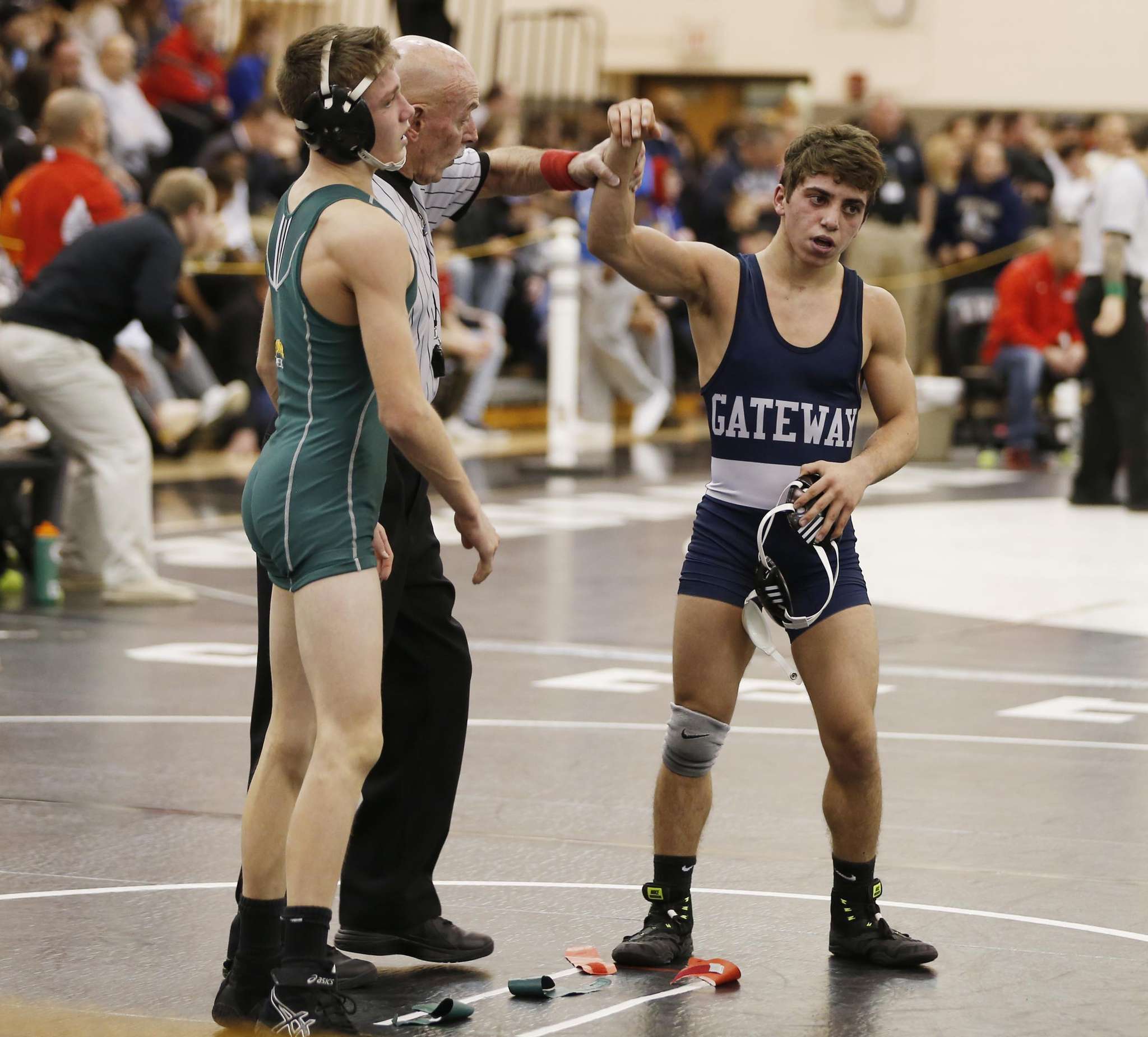 Goal for Gateway's Mininno twins: State wrestling meet - Philly