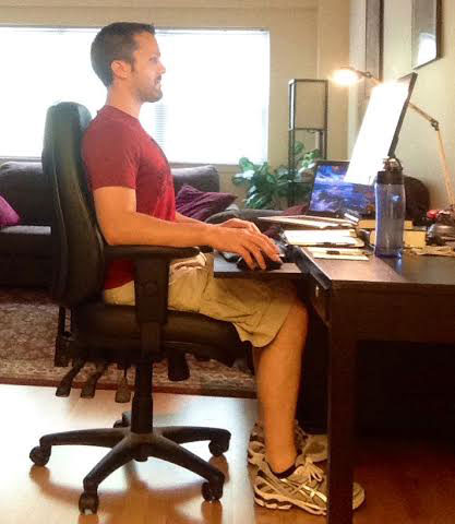 The healthiest way to sit at your desk - Philly