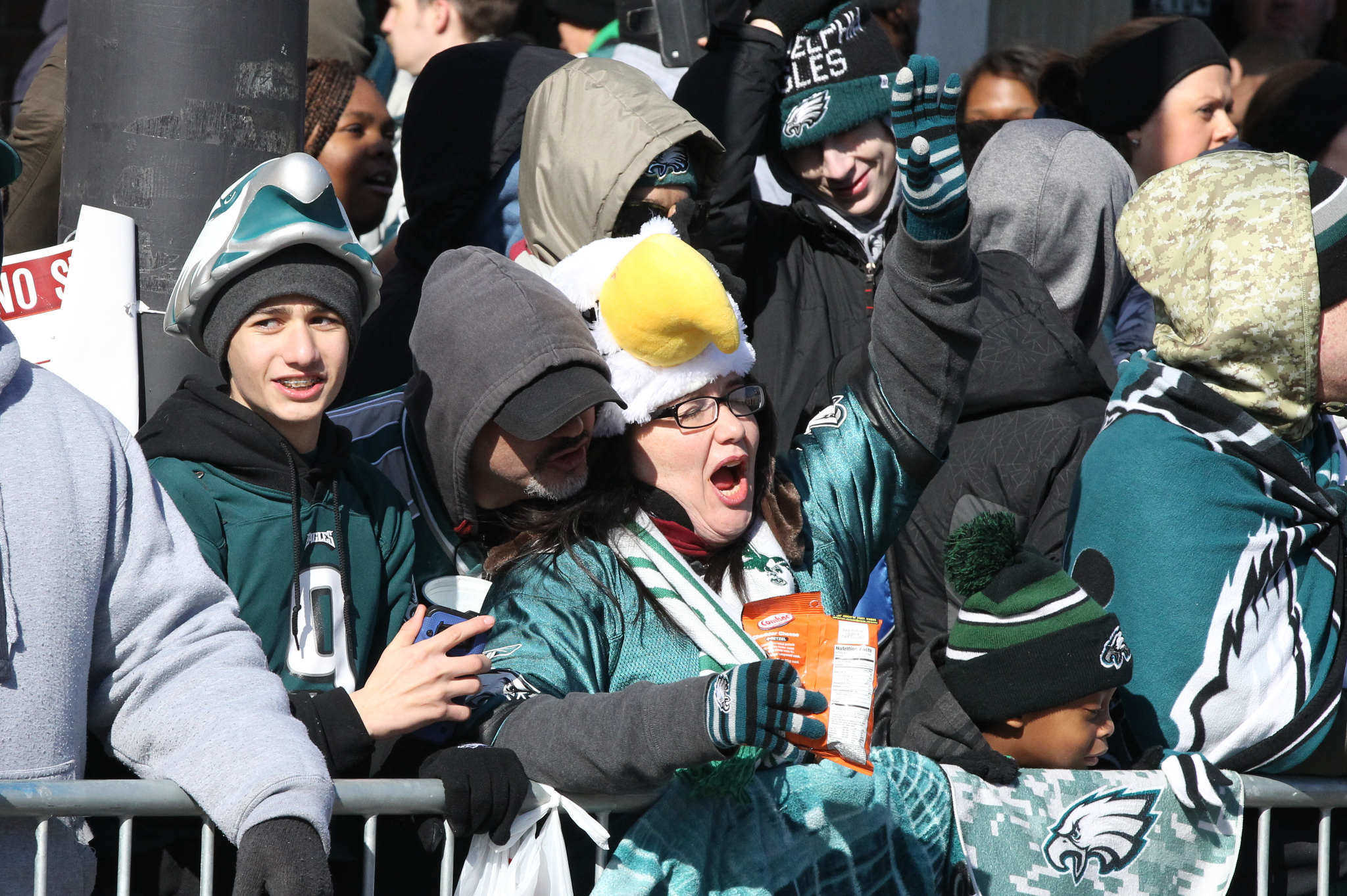 Eagles parade pictures