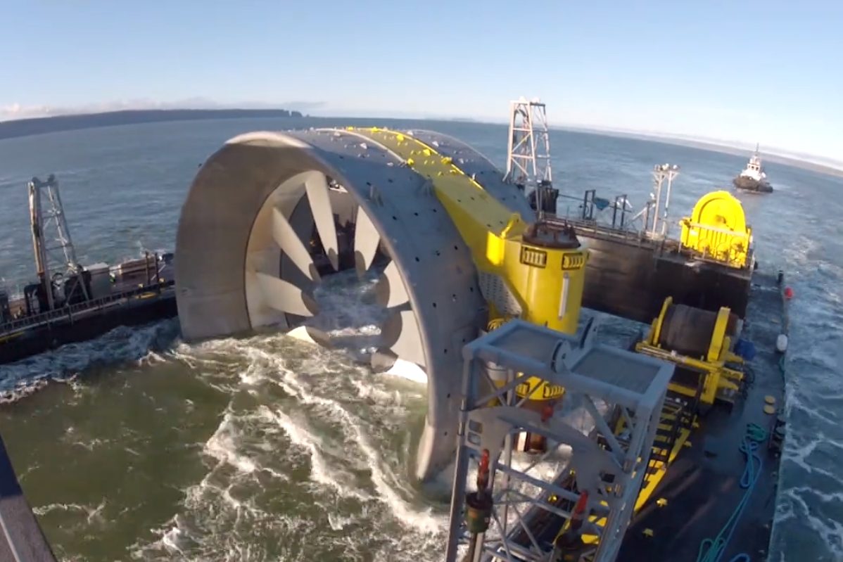 Can this giant turbine turn the tide for ocean energy? - Philly