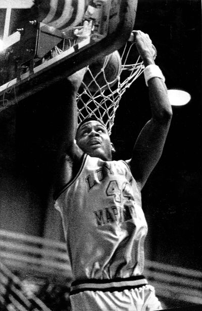 17-year old Shaq (20/24/12) vs Hank Gathers (48)  148-141 win vs Loyola  Marymount 