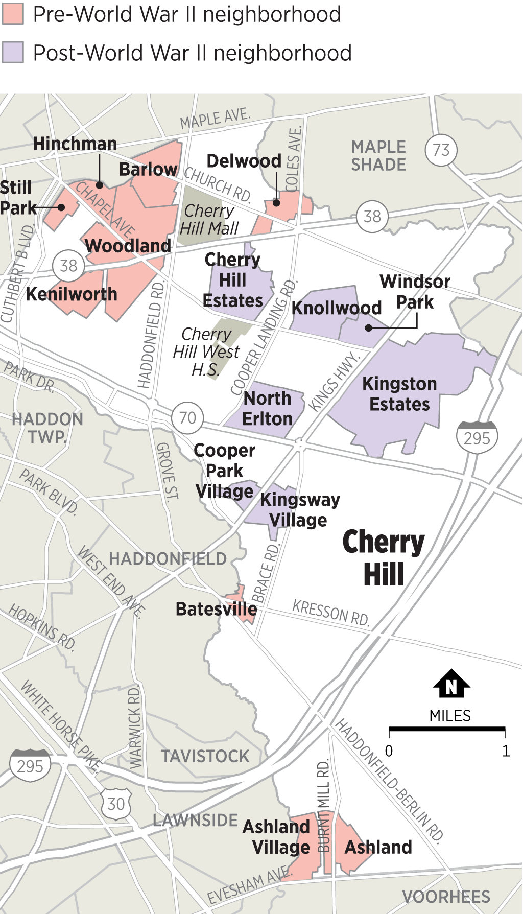 Cherry Hill New Jersey Map In Cherry Hill's new master plan, I find a lot to like. But some 