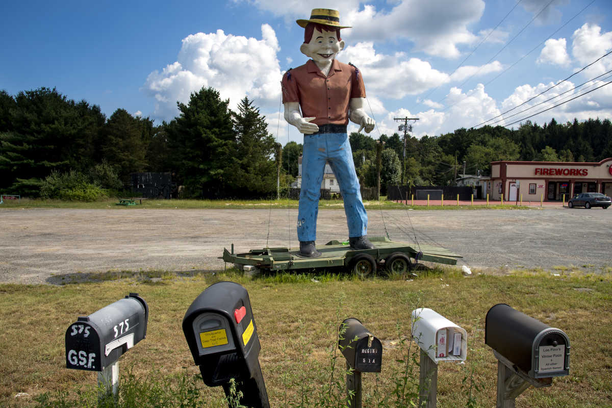 Woodstown, NJ - Muffler Man - Rodeo Cowboy